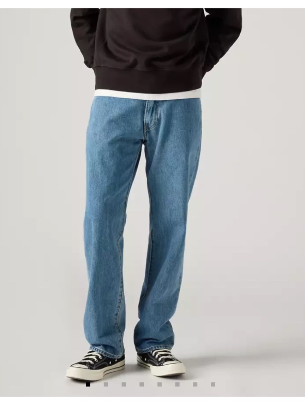 NWOT LEVI'S 555 Relaxed Straight Fit Mens 36/34